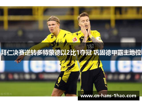 拜仁决赛逆转多特蒙德以2比1夺冠 巩固德甲霸主地位 拜仁决赛逆转多特蒙德以2比1夺冠 巩固德甲霸主地位